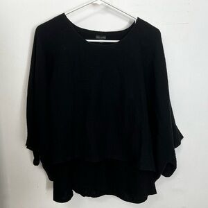 Coco + Carmen Black Blouse S/M